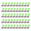 50Pcs 4.5cm Outdoor S Fishing Rod Clamp Bite Lure Alarm