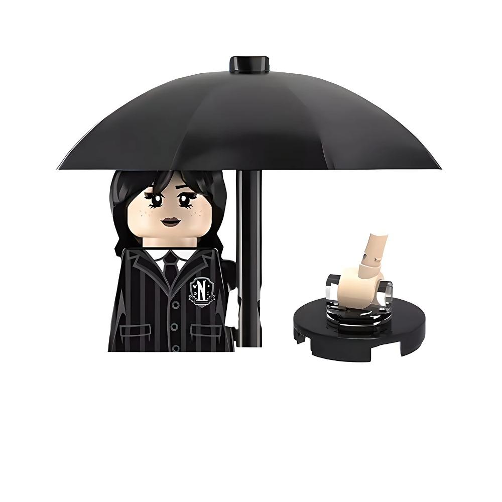 KF1907-KF1908 WM2574-WM2575 Фигурки Готических Зданий из Строительных Блоков - Безопасная Коллекционная Игрушка из АБС-пластика для Детей