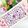1PC Gems Glitter Adhesive Plum Blossom Party Makeupy Rhinestone Decorative DIY Jewel Tattoo Sticker Body Face