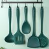 5Pcs Silicone Kitchenware Soup-Spoon Spatula Colander Spoon Spatula Kitchen Cooking Tools Kitchen Supplies