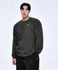 BORN TO WIN Silver B Logo Over Fit Long Sleeve [Charcoal]