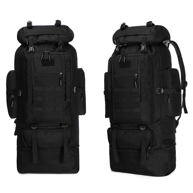 70l80l100loutdoor Rucksack Military Tactical Backpacks Camping Hiking Trek Bag