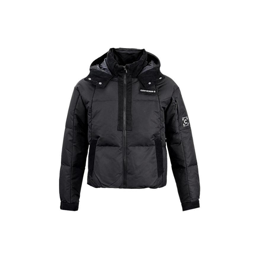 Converse Down Jacket Women's Black 10023727-A01