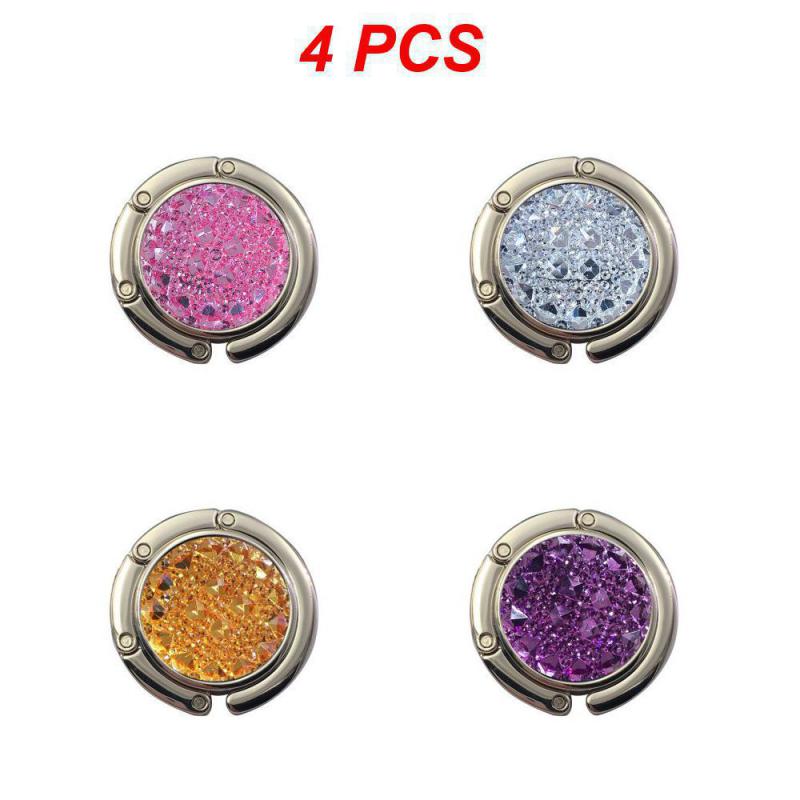 1~4PCS Bedroom Hanger Simple And Delicate Sturdy And Durable Product Material Alloy 7 Colors Hook Home Storage 100 Brand New
