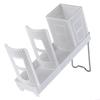 Modern Coffee Station With Removable Compartments Cup Holder Perfect For Kitchen Offices Or Cafe Use
