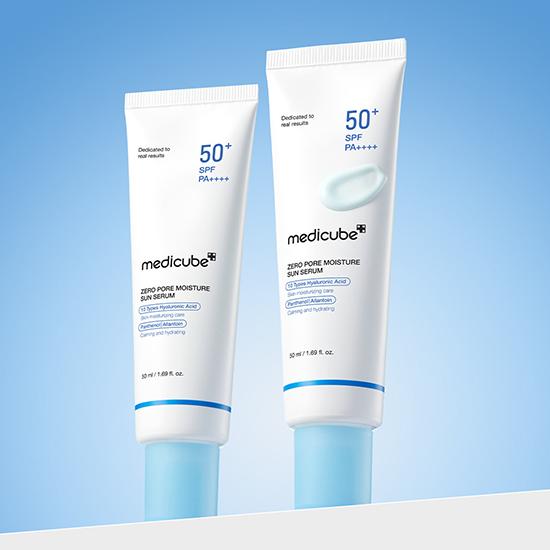 Medicube Opalovací sérum s nulovým hydratačním účinkem na póry SPF 50+ PA++++ 50ml