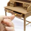 Realistic Mini Desk For Model Scene 1/12 Scale Design Plastic Crafting Essential Collectible Display Piece