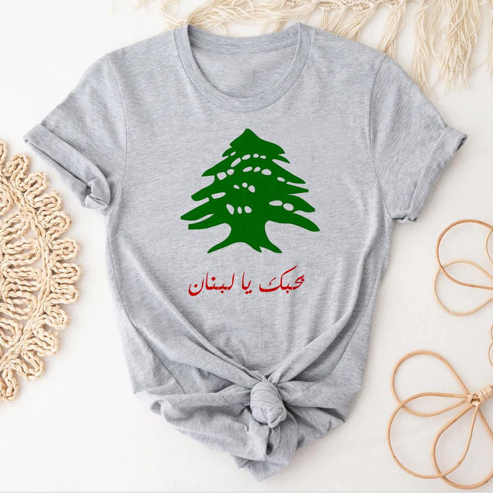 Libanon dámské tričko Prodyšné Grunge Psychedelické 80. léta kawaii grafické tričko Punk Vintage Gotické hip hop Grafické 80. léta