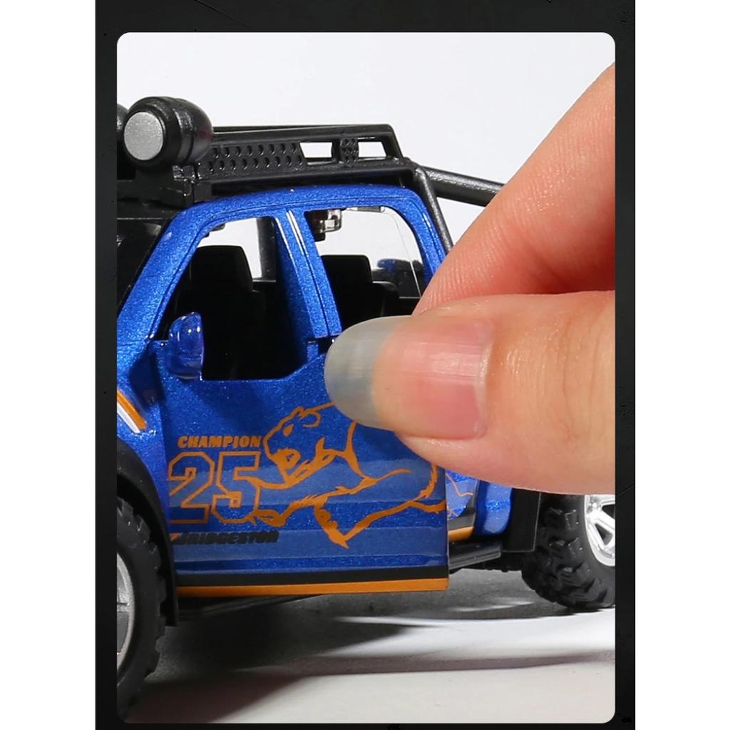 1/32 Ford F150 Raptor Legering Bilmodell Lyd og lys Trekk tilbake Barneleke Samleobjekter Bursdagsgave