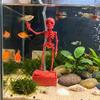 Con Base Aspirante Scheletro Danzante Aeratore per Acquario Appassionati di Acquari