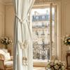 2PCS Creative Pearl Curtain Buckle Artificial Pearl Curtain Rope Curtain Binding  Home Decor