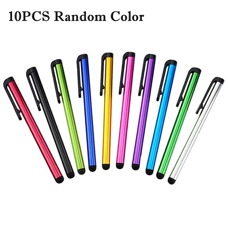 10Pcs 7.0 Capacitive Stylus Touch Screen Pen For iPad Pro iPhone Universal Tablet PC Soft Head Mobile Phone Stylus Touch Pens 6