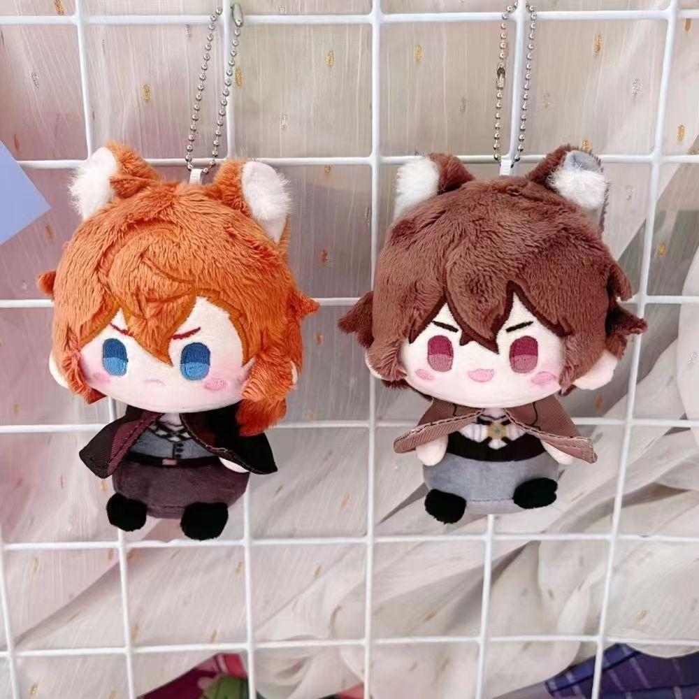 Stray Pendant Dogs Plush Bungou Edogawa Ranpo Ryunosuke Akutagawa Nakahara Chuuya Dazai Osamu Dostoevsk Gogol Anime Stuffed Doll