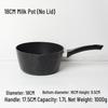 Non-Stick Maifan Stone Milk Pan with Handle - Small Soup & Noodle Pot for Induction Cookers