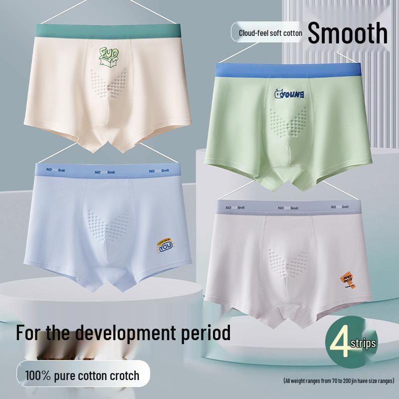 Boys' Pure Cotton Boxer Briefs  - Year of the Rat