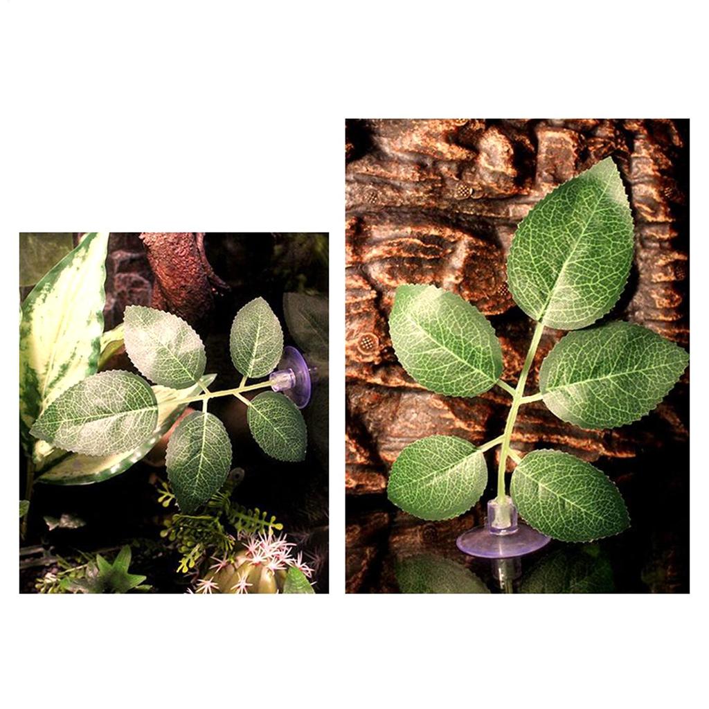 Betta Bed Fish Tank Leaf Pad With Suction Cup Artificial Plant For Shrimp Guppy Sleeping Playing Hiding Spawning Habitat