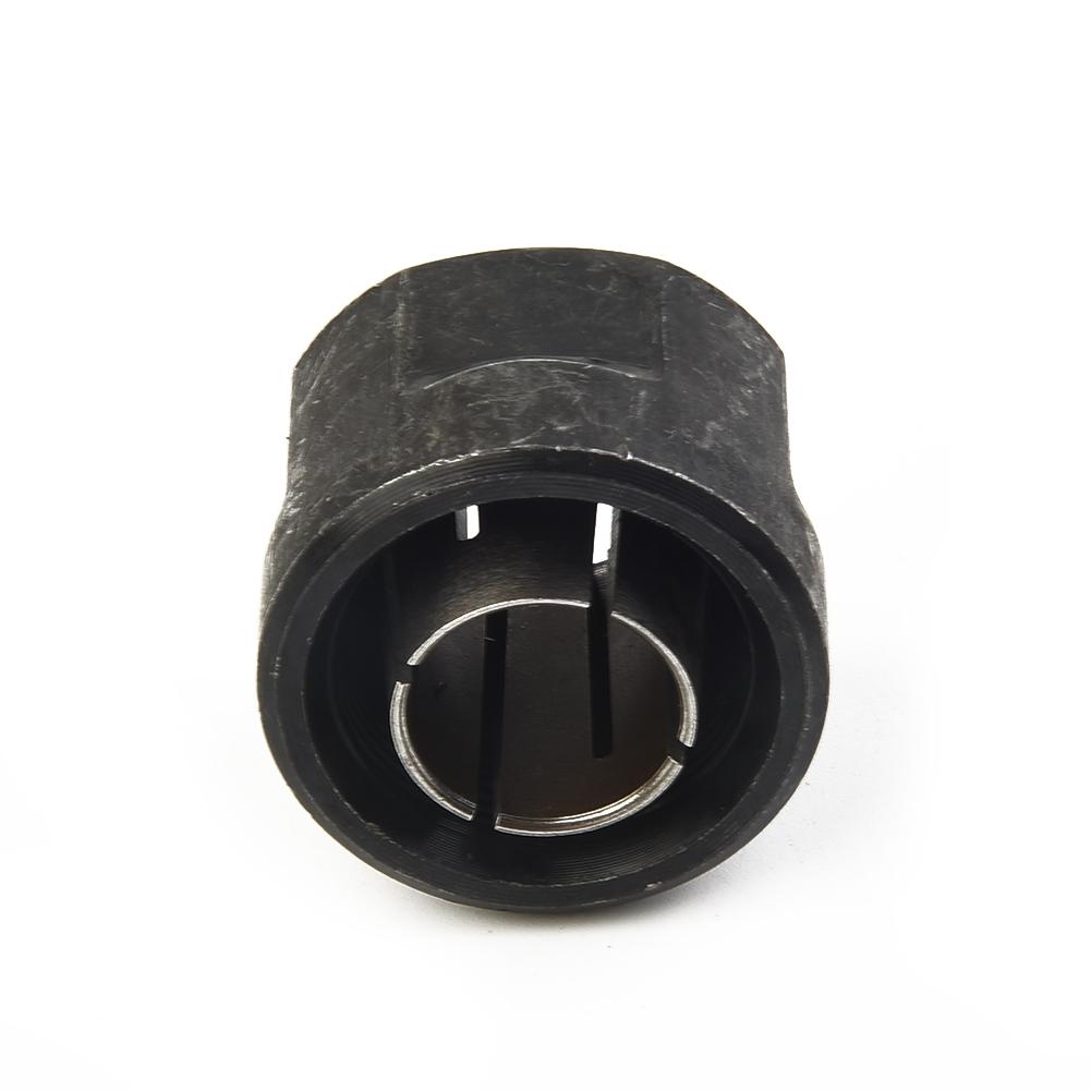 1 st Spännhylsmutter 13MM Metall 1/2" Sänksågdelar 22,5*27mm Svart Ny