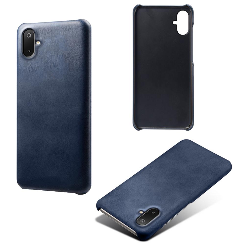 עבור Samsung Galaxy A06 5G/M06 5G כיסוי עור PU מרקם עגל כיסוי טלפון מגן PC קשיח