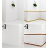 3D Foam Wall Edge Strip Stickers 230CM Self-Adhesive Waterproof Baseboard Corner Waist Line Sticker Home Decoration