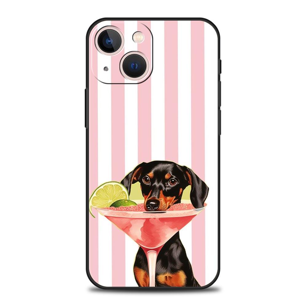 

Phone Case Cover for iPhone 17 Pro Max 16 15 14 13 12 11 Pro Max Plus 17AIR Shockproof Soft TPU Shell Cute Cartoon Dog Funda Bag iPhone 17ProMax