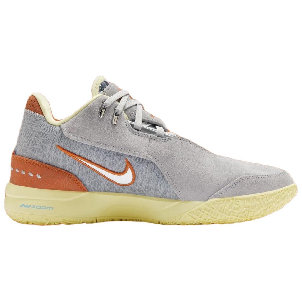 Nike Titan X Zoom LeBron NXXT Gen AMPD EP Hope Men Sneakers Grey Wolf-Grey Campfire-Orange FV1305-001