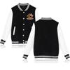 Burgerpommes ICrimax Print Men Women Jacket Coat Sweatshirts Hoodie Baseball Uniform Streetwear Boys Girls Cardigan Tops Clothes