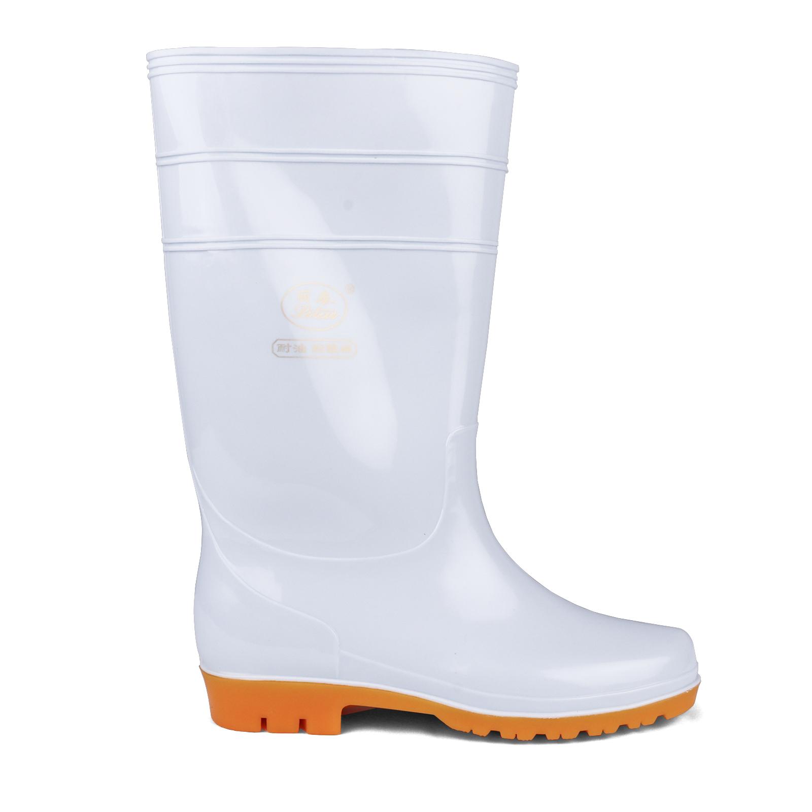 

Rainy Season Best Selling White High-Cut Waterproof Rain Boots 39 білий