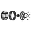 2.2 Inch Carbon Fiber RC Wheel Rims for 1/8 1/10 Rock Crawler LCG Cheater Rigs GSPEED V3 TGH Capra SCX10 Pro Element Enduro TRX4
