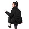 The new versatile down cotton-padded jacket with a loose stand-up collar and thickened coat in the Korean style is trendy