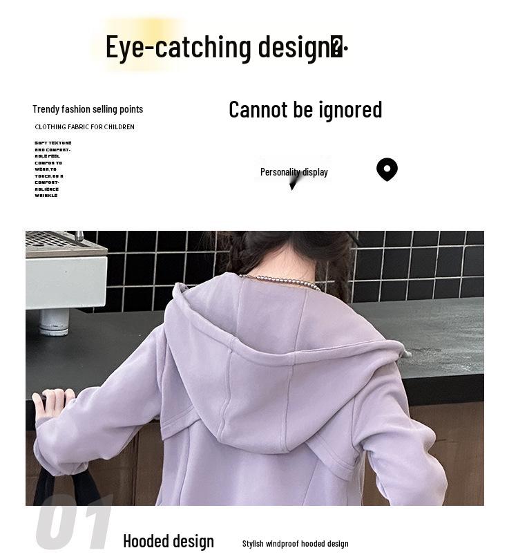 Ensemble Deux Pièces Fille 2025: Veste Sweat à Capuche & Pantalon Large pour Grands Enfants, Style Automne/Printemps