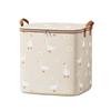 Foldable Closet Organizer Storage Containers Sorting Storage Box with Handles Daisy Quilt Storage Bag Clothes Storage Bins