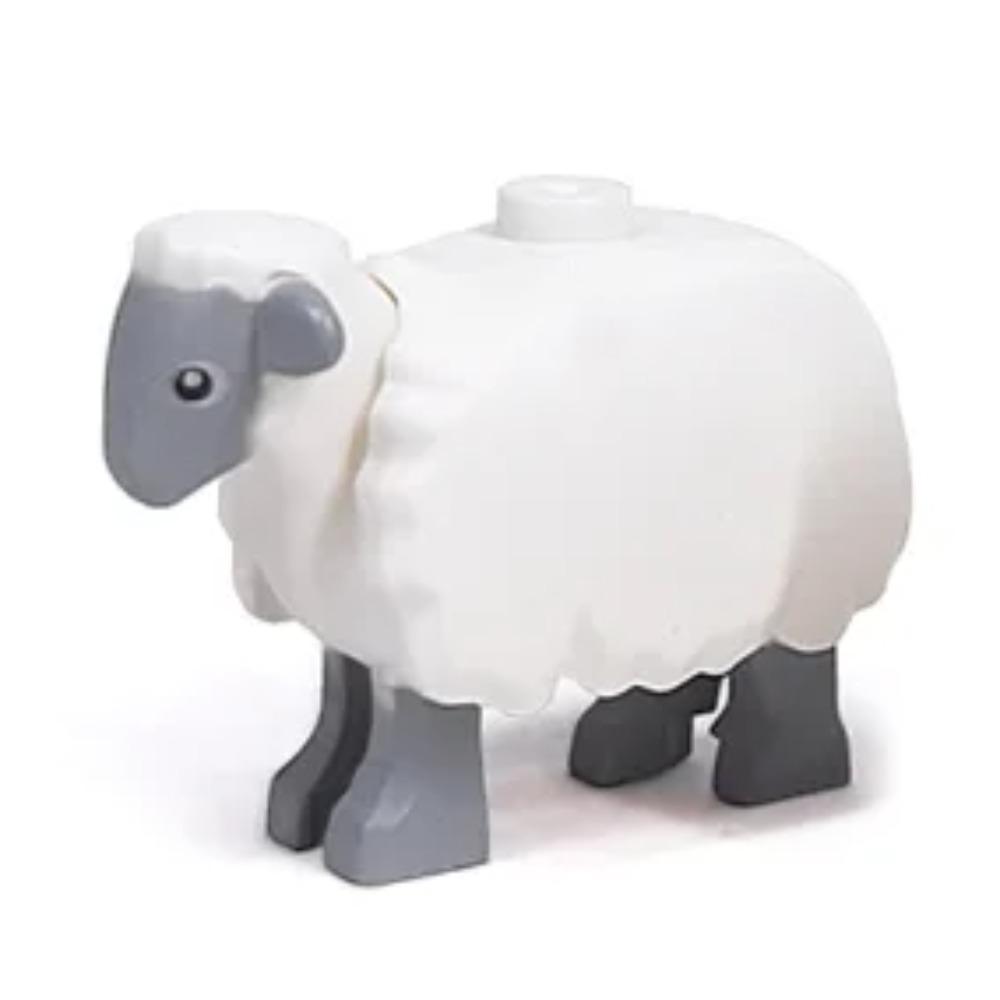 Animal Building Blocks City Small Large Ornaments Panda Dog Sheep Pig Cow Zoo Deer Mount Crocodile Tiger Wolf Eagle Boy Gift Toy