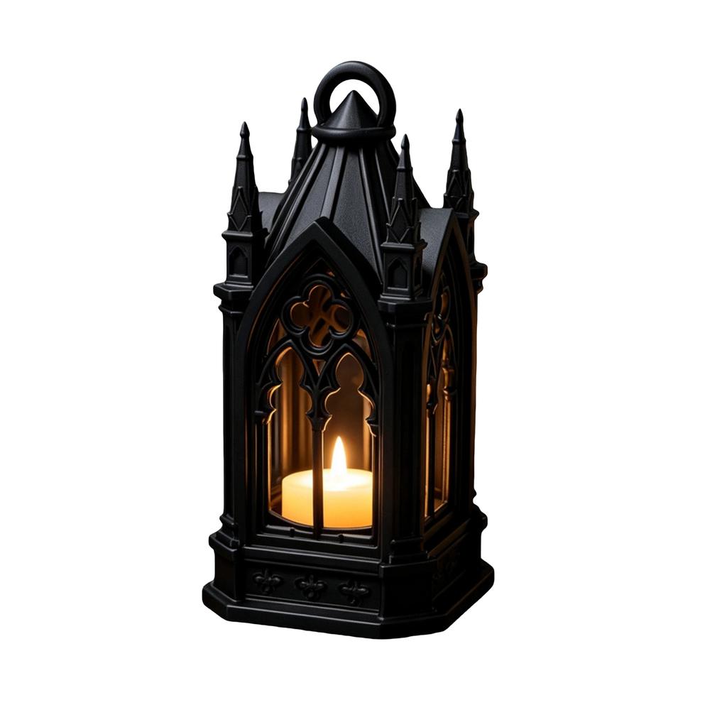 Gothic 3D Glowing Tabletop Figurine for Home Decor Shelf Display