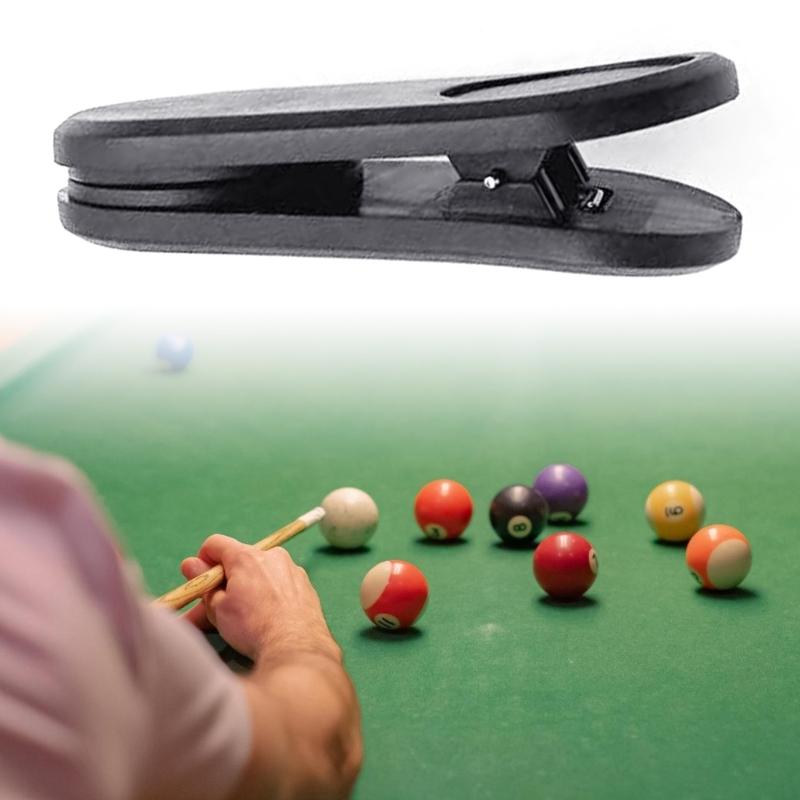 Elastic Quiet Magnetic Storage Clip Replaement Billiard Cue Chalk Clip for Pool Rooms Billiard Halls Billiard Accessory