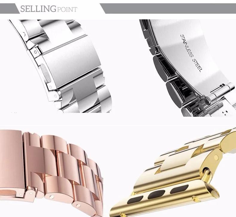 Stainless Steel Strap for Apple Watch S11 10 46mm 42mm Ultra 3 49mm 45mm 41mm 44mm Metal Band for IWatch Series 9 8 7 SE 6 5 4 3