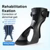 Drop Foot Brace Fixed Brace Support with Airbag for Walking Design Breathable Soft Fleece Comfort Ankle