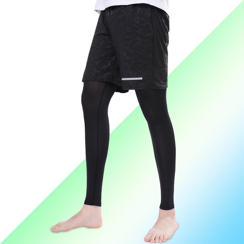 UV Protection Compression Leg Sleeves Anti-slip Breathable Men Women Outdoor Cycling Running Calf Cover