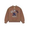 MLB New York Yankees Baseball Jerseys Unisex Brown Baseball Collar Moderate Straight Fit 3AJP16016-50BGD
