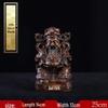 Large Bronze Five Gods of Wealth Figurine for Home or Office Worship