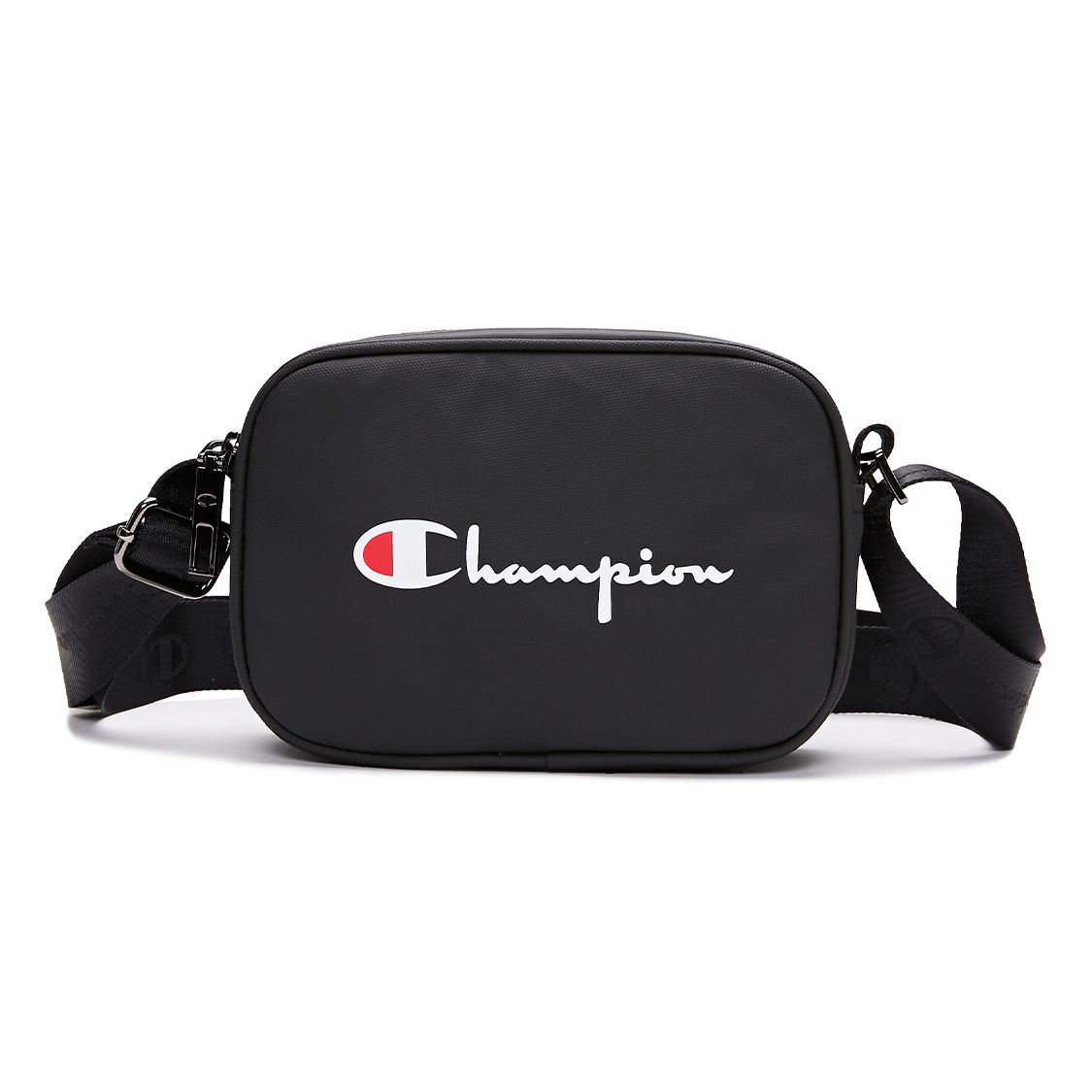 

Champion Script Logo Fashion Trend Casual Sports Zipper Versatile Crossbody Bag Medium Unisex Bags Black U3AACPU10 Black