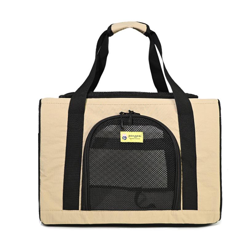 Cross-Border Pet Carrier: Portable Cat & Dog Bag, Diving Material, Large Capacity