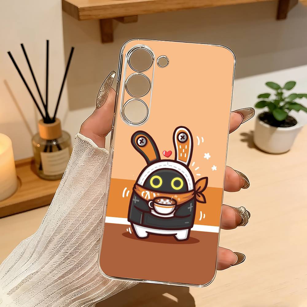 Игровой чехол для телефона Bangboo из игры Zenless Zone Zero для Samsung A10 A12 A31 A40 A70 Прозрачная крышка