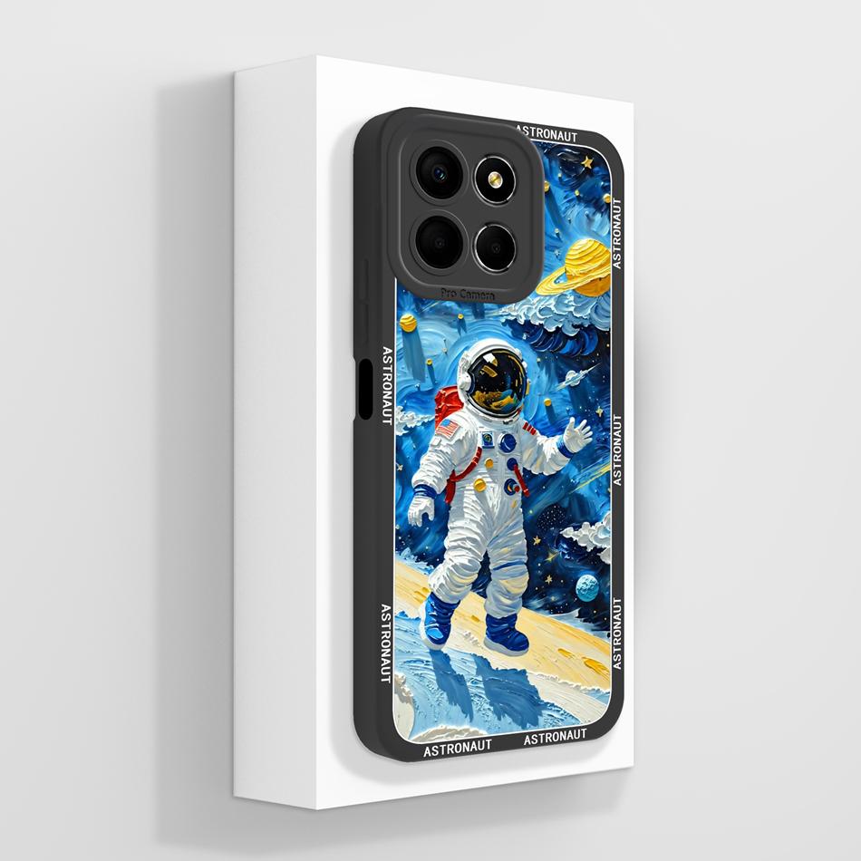 For Honor X8 X8B X8A Case Creative Paiting Cover For HonorX8B Honor X 8 5G Funda Soft Liquid Silicone Anti Drop Phone Back Cover