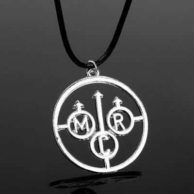 Fashion Rock Band My Chemical Romance Music Pendant Necklace for Men Women MCR Letter Necklace