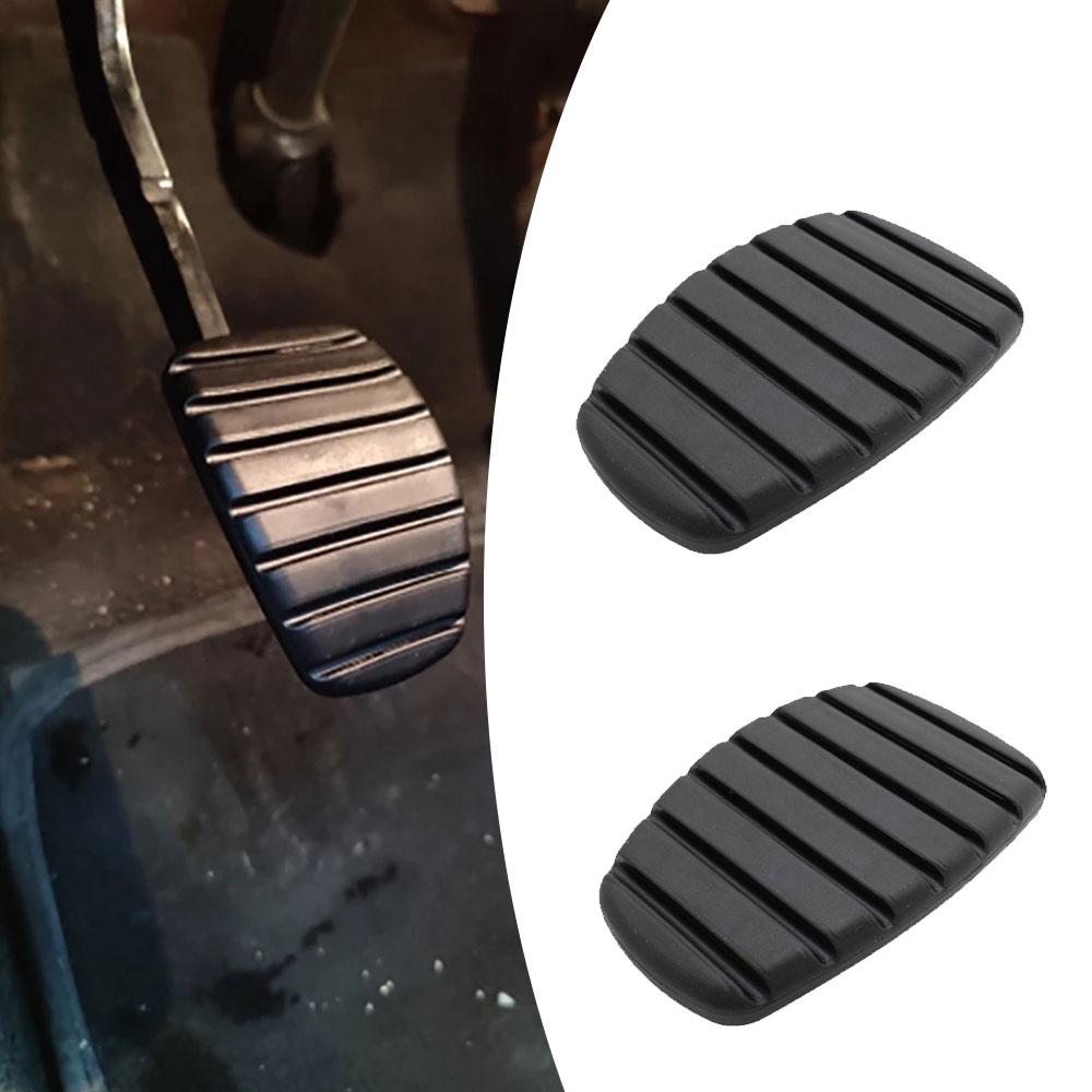 2x Cubierta de Pedal de Embrague y Freno de Coche Accesorio de Coche Para Renault Megane Laguna Clio Kangoo Scenic Espace Modus Trafic Twingo Vel Satis