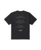 Quick-Dry Lettering S/S T-Shirt GS-S26MMTTS18 T-shirt, Short Sleeve, Men's/Women's, DARK CHARCOAL, 2XL