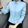 Women's Ladies Summer Loose Tops Long Sleeve Shirt Casual Blouse T-shirt Fashionable Cotton Blend Design
