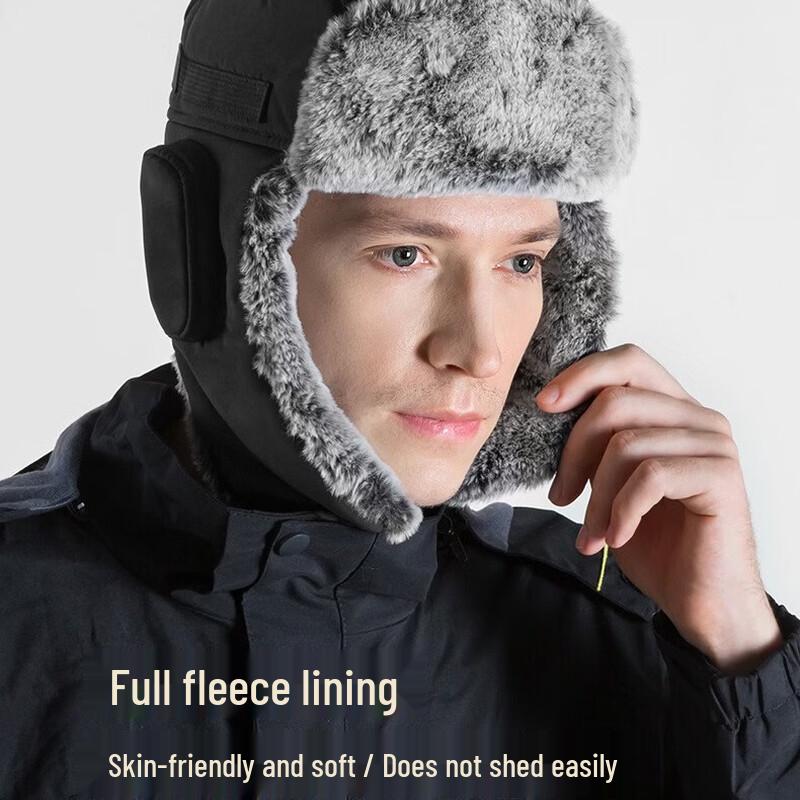 Winter Warm Faux Fur Lei Feng Hat