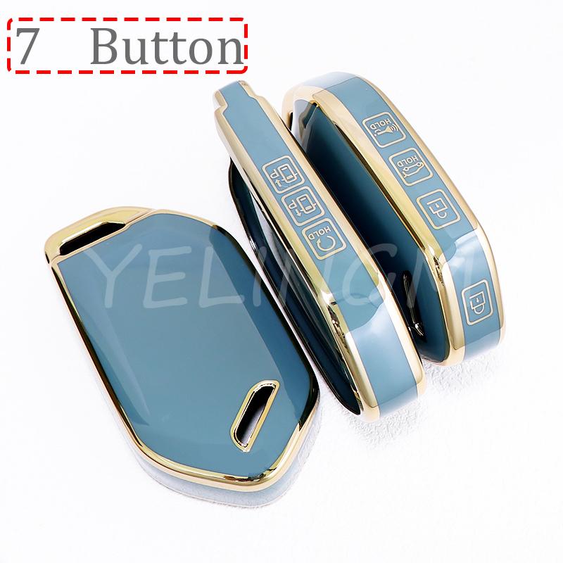 NCUD9 Car Key Case Fob New Key Cover for Kia Picanto Sorento MQ4 Carnival KA4 Morning K5 Carens EV9 Seltos 2024 2025 for Kia
