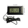 Car Temperature Gauge Digital LCD Display Thermometer Easy To Read Display